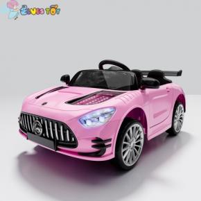 Children ride on car